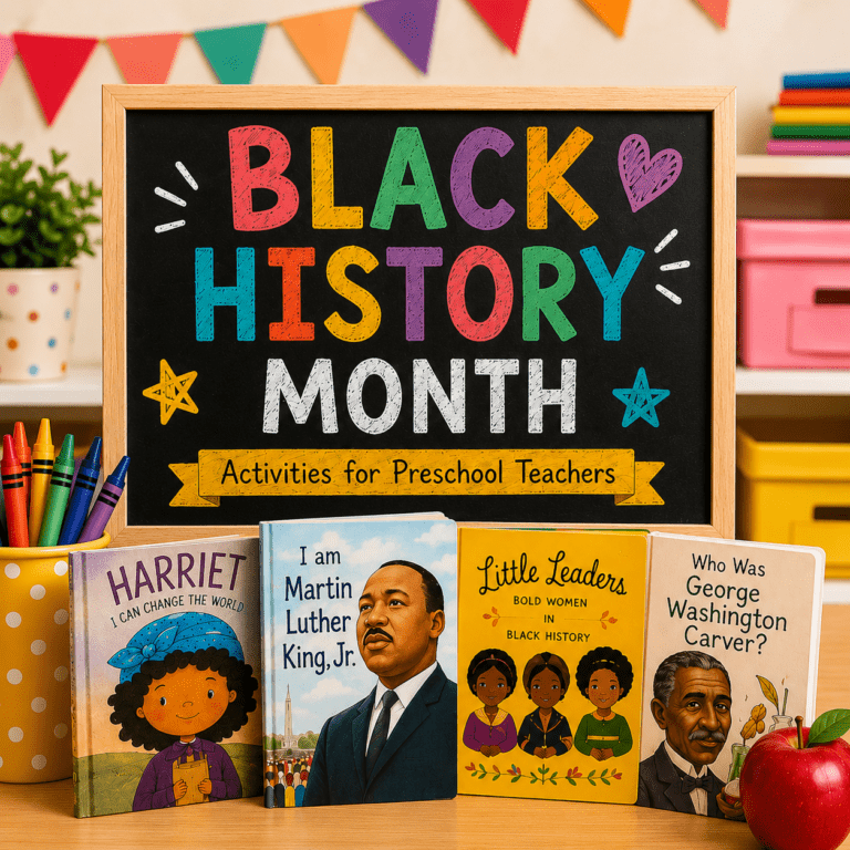 Easy Black History Month Activities For Preschool Teachers On A Tight Budget